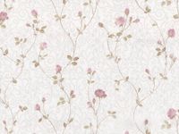 Обои Prima Italiana Colomba Винил на флизелине (1,06*10) Белый, Вензель/Цветы арт-80605 — фото 1, Обои