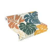 Обои RASCH Denzo II Винил на флизелине (0,53*10,05) Разноцветный, Листья арт-529302 — фото 2, Обои