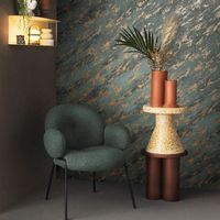 Обои Marburg Eclectic Винил на флизелине (0,70*10,05) Серый/Коричневый, Под камень арт-34904 — фото 4, Обои