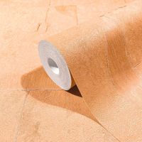 Обои Marburg Papis Loveday Винил на флизелине (0,7*10,05) Коричневый/Оранжевый, Геометрия/Штукатурка арт-33728 — фото 2, Обои для стен