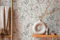 Обои AS Creation Original View Винил на флизелине (0,53*10,05) Розовый/Зеленый, Листья/Цветы арт-38825-1 — фото 2, Обои