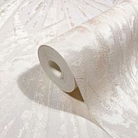 Обои Marburg Papis Loveday Винил на флизелине (0,7*10,05) Белый/Бежевый/Серый, Листья арт-33704 — фото 2, Обои