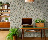 Обои Cole & Son Hummingbirds Cream арт-124-3020 — фото 5, Обои