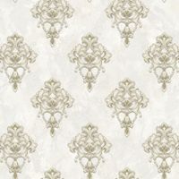 Обои Wiganford by Solo Lunman Винил на флизелине (1,06*10,05) Бежевый/Золото, Дамаск/Мрамор арт-ER2704 — фото 1, Обои