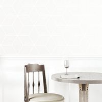 Обои Andrea Rossi Stromboli Винил на флизелине (1,06*10) Бежевый, Геометрия/Ромб арт-54344-4 — фото 2, Обои