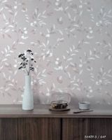 Обои Andrea Rossi Spectrum Art Винил на флизелине (1,06*10) Бежевый, Листья арт-54409-3 — фото 2, Обои