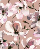 Обои Marburg Flora Винил на флизелине (0,53*10,05) Розовый/Белый/Серый, Цветы арт-47465 — фото 1, Обои для стен