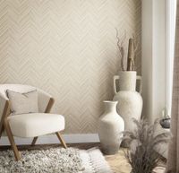 Обои Marburg Okan Винил на флизелине (1,06*10,05) Коричневый, Геометрия/Под дерево арт-33077 — фото 2, Обои