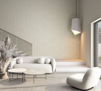 Обои Marburg Travertino Винил на флизелине (1,06*10,05) Бежевый, Геометрия/Ромб/Под дерево арт-33058 — фото 7, Обои