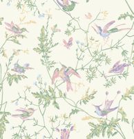 Обои Cole & Son Hummingbirds Cream арт-124-1001 — фото 1, Обои