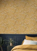 Обои RASCH Denzo II Винил на флизелине (0,53*10,05) Синий, Цветы арт-456738 — фото 3, Обои