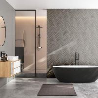 Обои Marburg Okan Винил на флизелине (1,06*10,05) Серый, Геометрия/Под дерево арт-33080 — фото 4, Обои