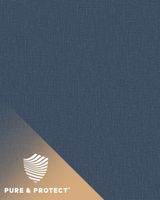 Обои Grandeco Atmosphere Винил на флизелине (0,53*10,05) Синий, Рогожка арт-AT1025 — фото 1, Обои