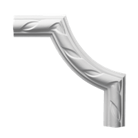 Угловой элемент Европласт 210x208x40 мм арт-1.52.312 — фото 1, Молдинги