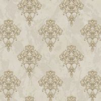 Обои Wiganford by Solo Lunman Винил на флизелине (1,06*10,05) Бежевый/Коричневый, Дамаск/Мрамор арт-ER2706 — фото 1, Обои