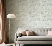 Обои Wiganford by Solo Lunman Винил на флизелине (1,06*10,05) Серый, Геометрия/Мрамор арт-ER1403 — фото 2, Обои