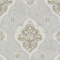 Обои Decori-Decori Mirabilia Винил на флизелине (1,06*10,05) Бежевый, Дамаск арт-83416 — фото 1, Обои