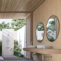 Обои Marburg Okan Винил на флизелине (1,06*10,05) Бежевый, Геометрия/Под дерево арт-33076 — фото 6, Обои