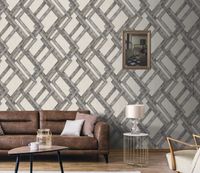 Обои Yasham Mirage Винил на флизелине (1,06*10,05) Бежевый, Однотонные/Линии арт-S-20513-2 — фото 2, Обои