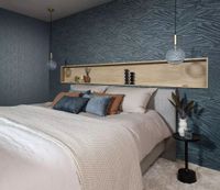 Обои RASCH Sky Lounge Винил на флизелине (0,53*10,05) Зеленый/Серый, Геометрия арт-608359 — фото 3, Обои