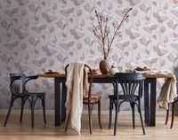 Товар: Обои Marburg Flora Винил на флизелине (0,53*10,05) Бежевый/Розовый, Цветы/Листья арт-47474 - фото 3 Обои Marburg Flora Винил на флизелине (0,53*10,05) Бежевый/Розовый, Цветы/Листья арт-47474 — фото 3, Обои для стен