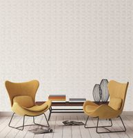 Обои Bernardo Bartalucci Carnazza Флизелин (1,06*10) Белый, Геометрия/Ромб арт-5062-7 — фото 3, Обои