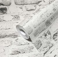 Обои AS Creation Original View Винил на флизелине (0,53*10,05) Серый, Кирпич/Под камень арт-38829-4 — фото 2, Обои