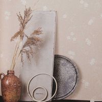 Обои Bernardo Bartalucci Sarrieri Флизелин (1,06*10) Белый/Бежевый, Цветы арт-5081-1 — фото 2, Обои