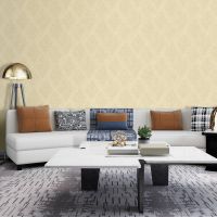 Обои Bruno Zoff Silver Фольга на флизелине (1,06*10,05) Бежевый, Дамаск арт-60109-2 — фото 2, Обои