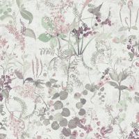 Обои AS Creation Original View Винил на флизелине (0,53*10,05) Розовый/Зеленый, Листья/Цветы арт-38825-1 — фото 1, Обои