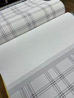 Товар: Обои Andrea Rossi Cavolli Винил на флизелине (1,06*10,05) Белый/Серый, Клетка арт-54417-6 - фото 2 Обои Andrea Rossi Cavolli Винил на флизелине (1,06*10,05) Белый/Серый, Клетка арт-54417-6 — фото 2, Обои для стен