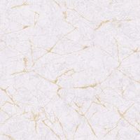 Обои Andrea Rossi Stromboli Винил на флизелине (1,06*10) Белый/Золото, Мрамор арт-54349-5 — фото 1, Обои для стен
