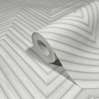 Обои Marburg Okan Винил на флизелине (1,06*10,05) Серый, Геометрия/Под дерево арт-33075 — фото 5, Обои