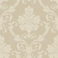 Обои Bernardo Bartalucci Carnazza Винил на флизелине (1,06*10) Бежевый, Дамаск арт-5055-2 — фото 1, Обои