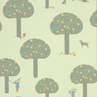 Обои Little Greene Storybook Papers арт-0231ROPEAGR — фото 1, Обои