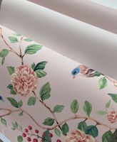 Товар: Обои Andrea Rossi Cheradi Винил на флизелине (1,06*10,05) Розовый/Зеленый, Птицы/Цветы арт-54396-4 - фото 2 Обои Andrea Rossi Cheradi Винил на флизелине (1,06*10,05) Розовый/Зеленый, Птицы/Цветы арт-54396-4 — фото 2, Обои