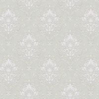 Обои Grandeco Secret Винил на флизелине (1,06*10,05) Серый/Серебряный, Штукатурка/Дамаск арт-R154132 — фото 1, Обои