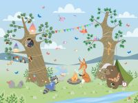 Фрески Affresco Сказки Affresco арт-IL644-COL1 — фото 1, Фрески