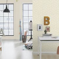 Обои RASCH Kalahari Винил на флизелине (0,53*10,05) Серый, Листья арт-704631 — фото 2, Обои