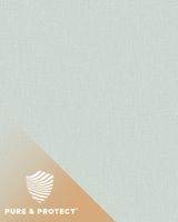 Обои Grandeco Atmosphere Винил на флизелине (0,53*10,05) Бирюзовый, Рогожка арт-AT1028 — фото 1, Обои