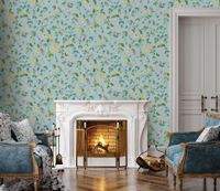 Обои Cole & Son Hummingbirds Cream арт-124-3018 — фото 4, Обои