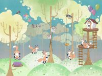 Фрески Affresco Сказки Affresco арт-IL635-COL2 — фото 1, Фрески