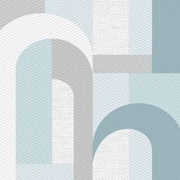 Обои Andrea Rossi Gallinara Винил на флизелине (1,06*10,05) Серый/Белый/Голубой, Геометрия/Абстракция арт-54318-4 — фото 1, Обои для стен