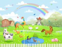 Фрески Affresco Сказки Affresco арт-IL662-COL1 — фото 1, Фрески