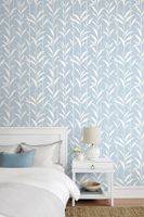 Товар: Обои Paper & Ink Navy Grey and White арт-BL70312 - фото 2 Обои Paper & Ink Navy Grey and White арт-BL70312 — фото 2, Обои