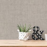 Обои AS Creation Geo Effect Винил на флизелине (0,53*10,05) Коричневый, Рогожка арт-38596-5 — фото 3, Обои