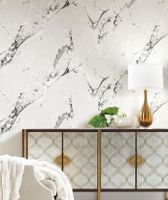 Обои Wiganford by Solo Lunman Винил на флизелине (1,06*10,05) Серый/Серебряный, Мрамор арт-ER1707 — фото 2, Обои