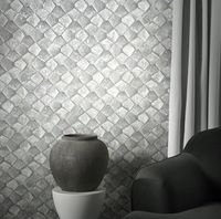 Обои Marburg Eclectic Винил на флизелине (0,70*10,05) Серый, Геометрния арт-34907 — фото 2, Обои для стен