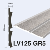 Декоративная панель HIWOOD 2700x120x12 мм арт-LV125 GR5 — фото 1, Панели