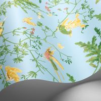 Обои Cole & Son Hummingbirds Cream арт-124-1004 — фото 5, Обои
